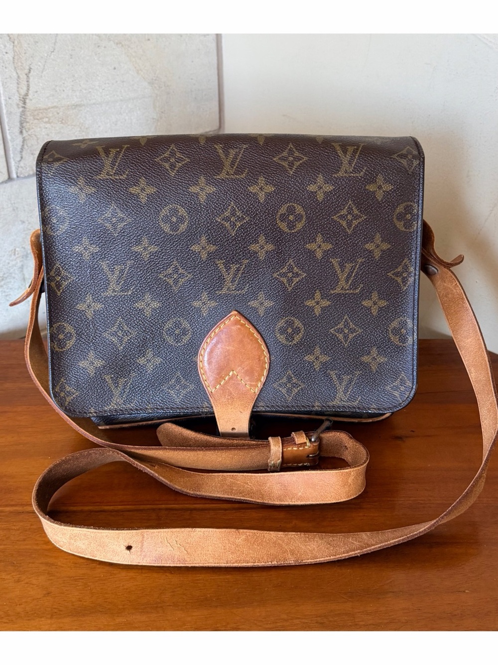 💚CHIC💚LOUIS VUITTON CARTOUCHIERE GM SHOULDER BAG